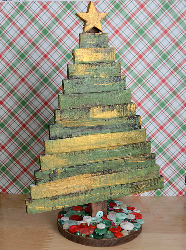 Altered Christmas Tree – Craft With May