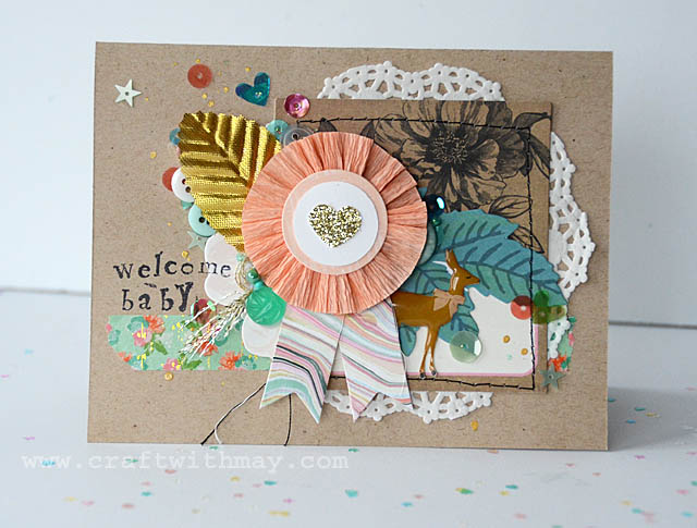 Creative Fitness: Let’s make a collage card! – Craft With May